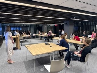 Did you know that immediate CPR performed on an individual in cardiac arrest can double or triple their chance of survival (per the AHA)?  Got a refresher on #HandsOnlyCPR <a href="/nyphospital/">NewYork-Presbyterian</a> 
thanks to Carolyn Halik and Julia Vasconcellos.  nyp.org/cpr