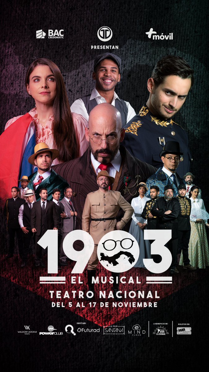 Nunca imaginé que, junto a un equipo de artistas talentosos y apasionados, estaríamos viviendo de hacer Teatro Musical

NUESTRA CARTELERA 2023

JUNIO: Mentiras tinyurl.com/mentiras23

AGOSTO: Balboa tinyurl.com/balboa23

NOVIEMBRE: 1903 tinyurl.com/1903t23

Te espero!♥️🇵🇦