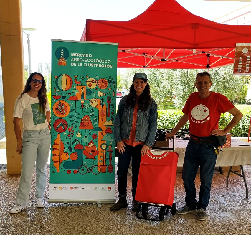 Hola a tod@s! La EcoCesta del Mercado Agroecológico "La Ilustración" en la UPO de hoy va para California!!! Enhorabuena, Margarita. 4CRTO aniversario de TomaTomate.
<a href="/pablodeolavide/">Pablo de Olavide</a>
@elenjambresinreina
<a href="/ceicambio/">ceicambio</a>
@tomatomatelavega