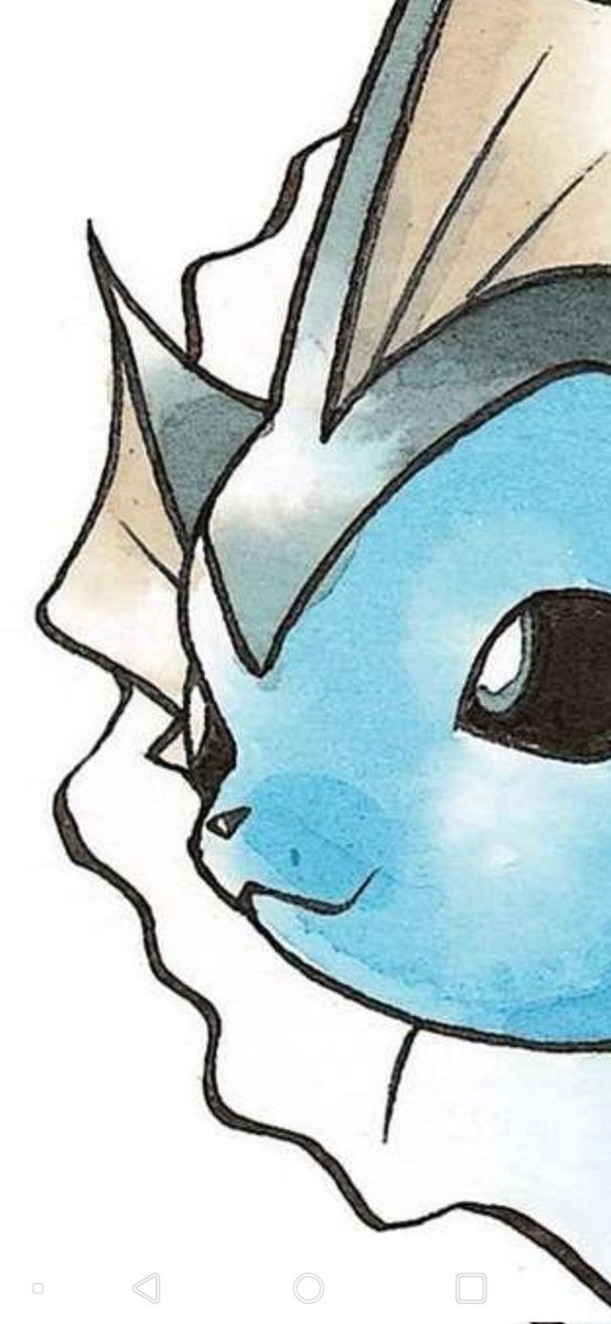 The original hi res Ken Sugimori scans surfacing is making me feel feral... The visible water splotches, the tiny mistakes, it makes me emotional