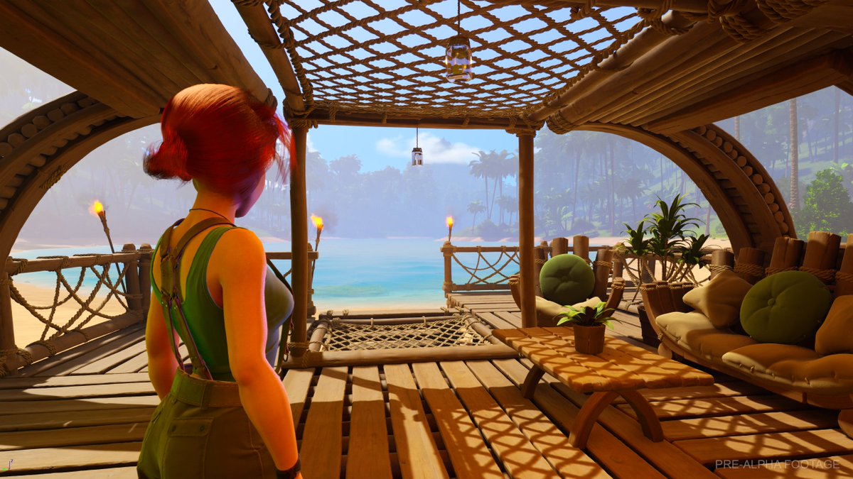 SelleneSilvana's tweet photo. Which one is your favorite and why?
Daytime building highlight photos for Under a Rock! π
Fun Fact: With UE5's Nanite, the rope you see is actually made out of rope strands. Also, look at the quality of the lighting/shadows. π
@UnderARock_Game #underarockgame https://t.co/YNvb2S3xh7