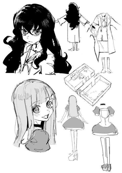 コミティアに出るはずの本のデザイン画 