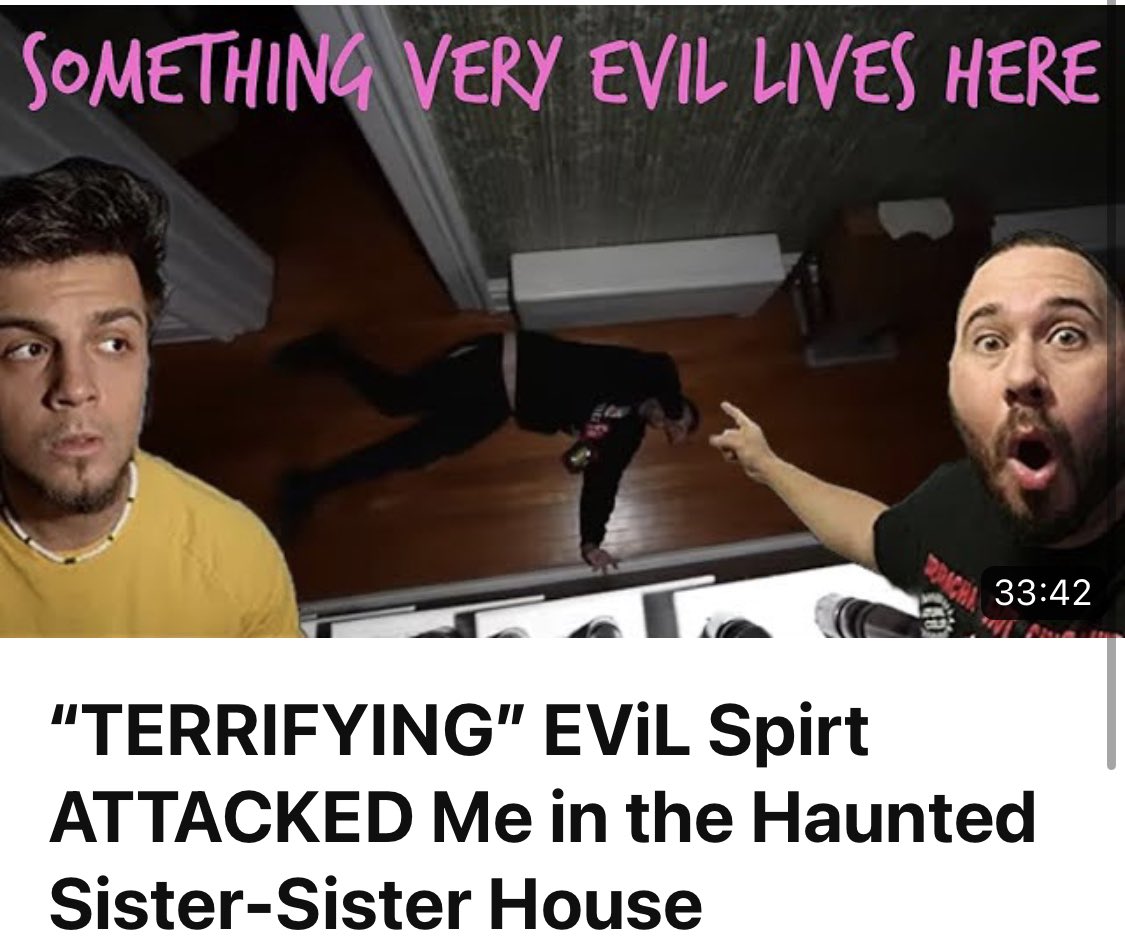 JamesTheFAM's tweet photo. Alrighty FaM, Can we get some “ReTWEETS” for this terrifying 3rd and final Video from the Sister-Sister House?
Part 1 was on @OfficialJaskoYT’s Channel &amp; Part 2 was on @OmarGoshTV  Its a 💣

Direct Link:
https://t.co/KbyDEG4HJA https://t.co/9JWH5zUxoS
