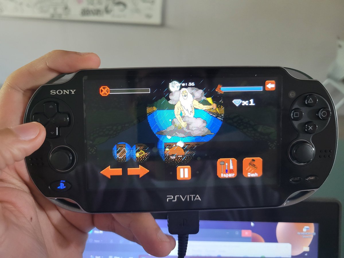 TheBeaverHero's tweet photo. The Beaver Hero running on a PSVITA! 🤯
@PlatanoTeamVG https://t.co/Y8Lfqkt74b