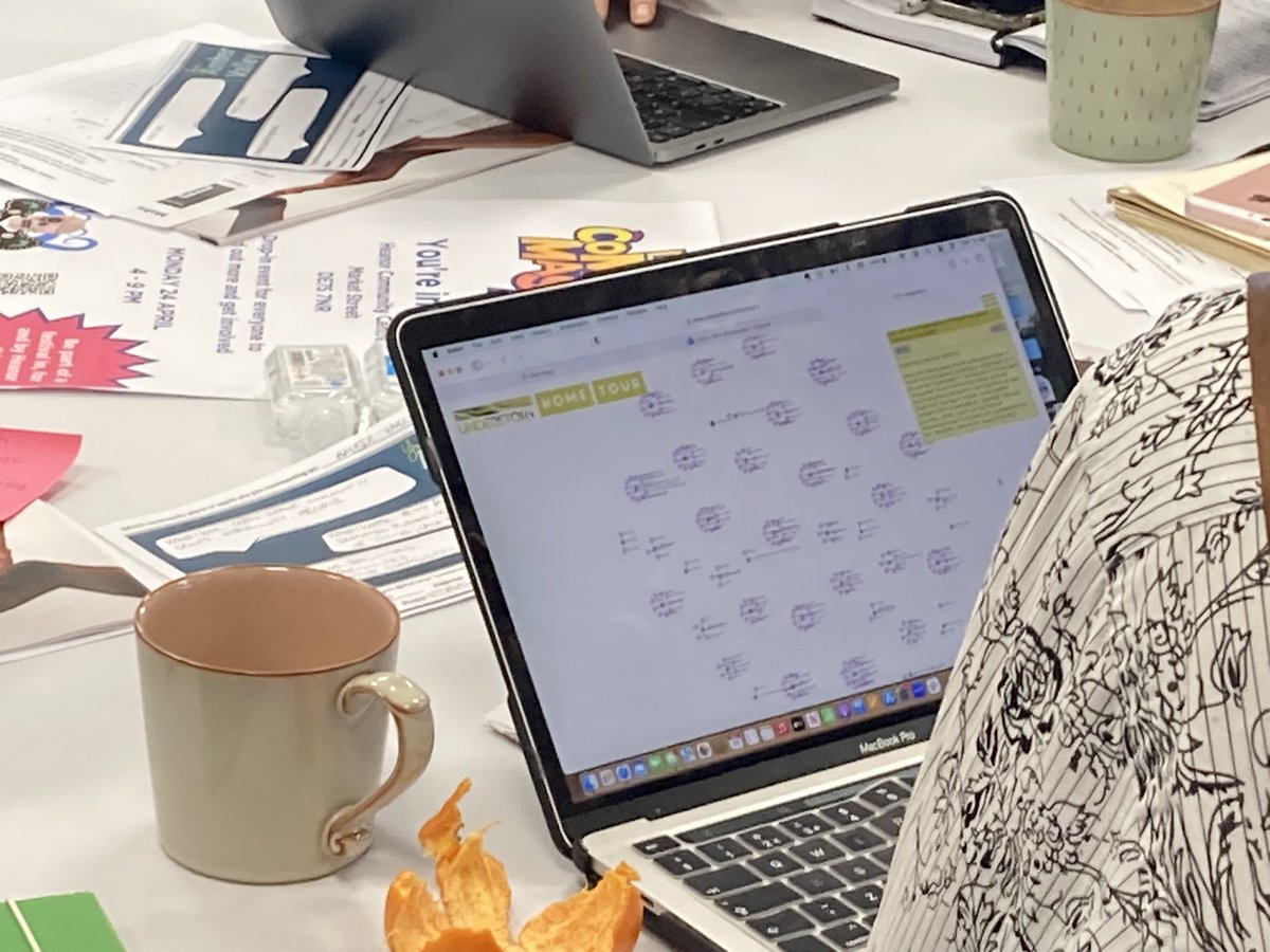 RacheLocal's tweet photo. Super interesting day mapping web of relationships between people, orgs, purpose with  @_Understory_ @OnionCollective . Can’t wait to dive deeper &amp; explore how making relational infrastructure more visible might help us work together in new ways to make change more possible. https://t.co/mud2cySDlV