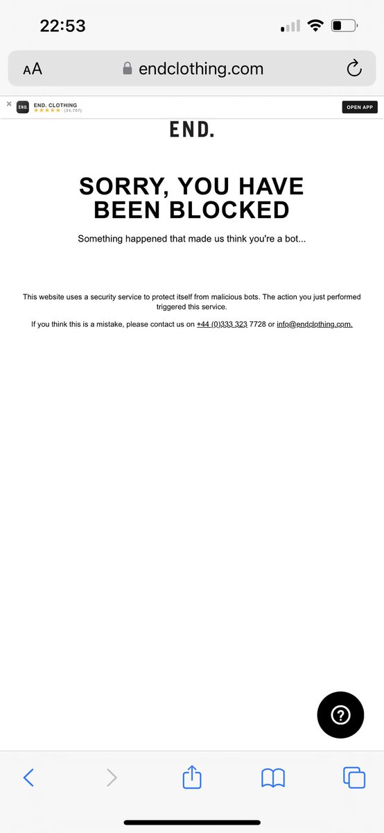 Why are <a href="/endclothing/">END.</a> so difficult to deal with 😡