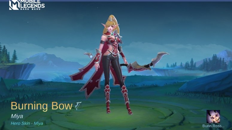 flyerNhel's tweet photo. I just obtained a new skin Burning Bow in Mobile Legends: Bang Bang! Let's face off against the world's best MOBA players together! 
https://t.co/skbZWhqSIE https://t.co/aXuAqgfCK3