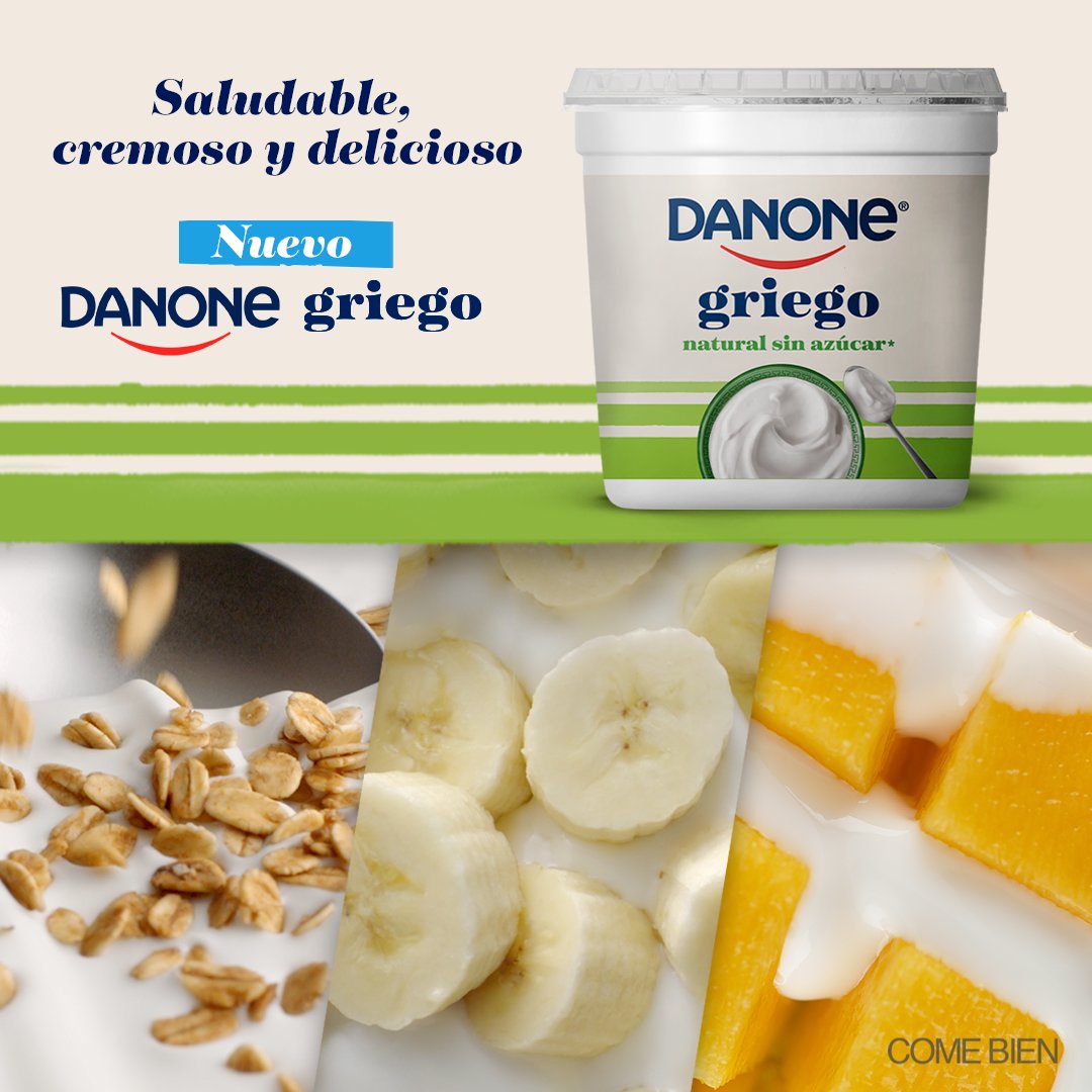 ¿Desayunos saludables, cremosos y deliciosos para toda la familia? ¡Disfrútalos con el nuevo Danone Griego!
