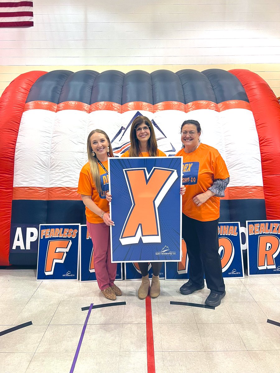 Today we had our Apex Assembly at Robert Crown! We are excited to have Apex at Robert Crown for the next week!! 💜🧡 <a href="/RobertCS118/">Robert Crown School</a>