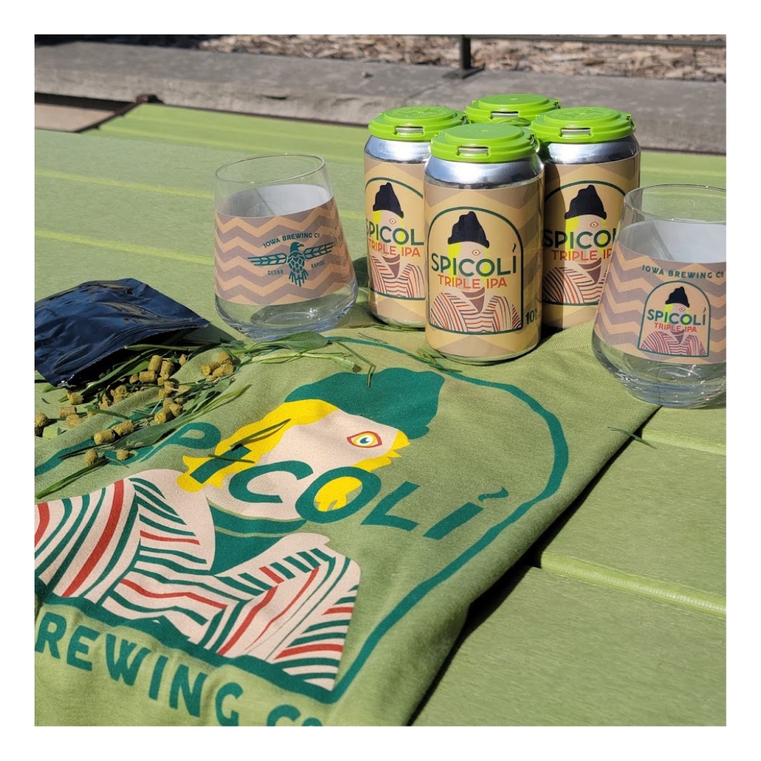 IowaBrewing's tweet image. BACK BY POPULAR DEMAND! Spicoli Triple IPA is back on tap and in cans beginning 4/20. Juicy nose. Dank finish.

4/20 Special: $37.99 gets you a Spicoli t-shirt, Spicoli 4-pack, and 2 Spicoli beer glasses.

RSVP on FB: fb.me/e/2P0foYPBk