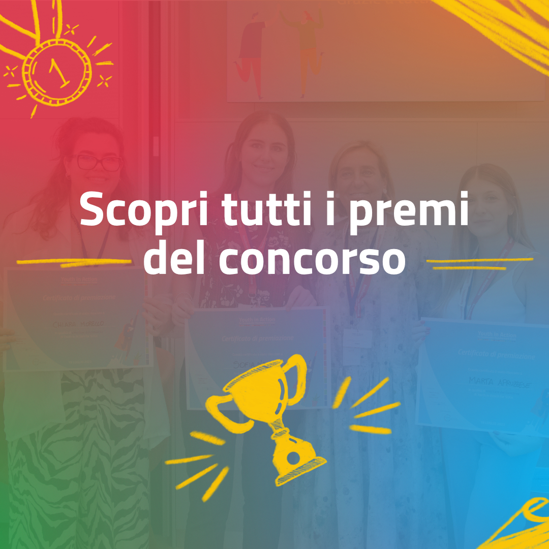 Presenta la tua idea su youthinactionforsdgs.it e vinci #stage e #borsedistudio offerte da fondazioni e aziende partner della call.
Inoltre, Fondazione Italiana Accenture e selezionerà fino a 2 progetti a cui assegnare un premio di 5.000 euro complessivi.
