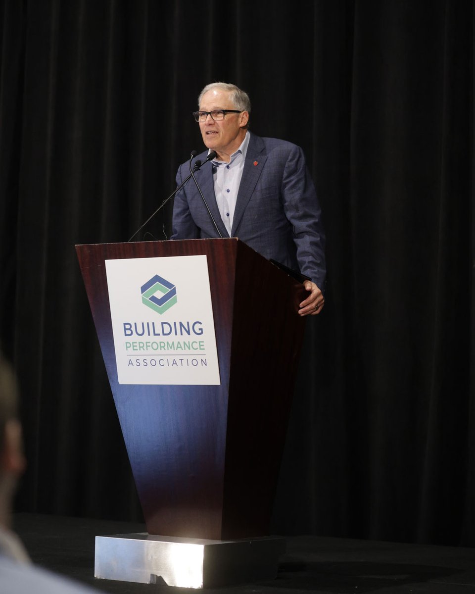 JoinBPA's tweet photo. "I could not be more thrilled to be in your presence because I consider this group of people to be the most important group of people on this planet today." - Governor Jay Inslee

What an honor it was to have Washington state @GovInslee speak at today's General Session! #NHPC23 https://t.co/1W6Ihs6cwN