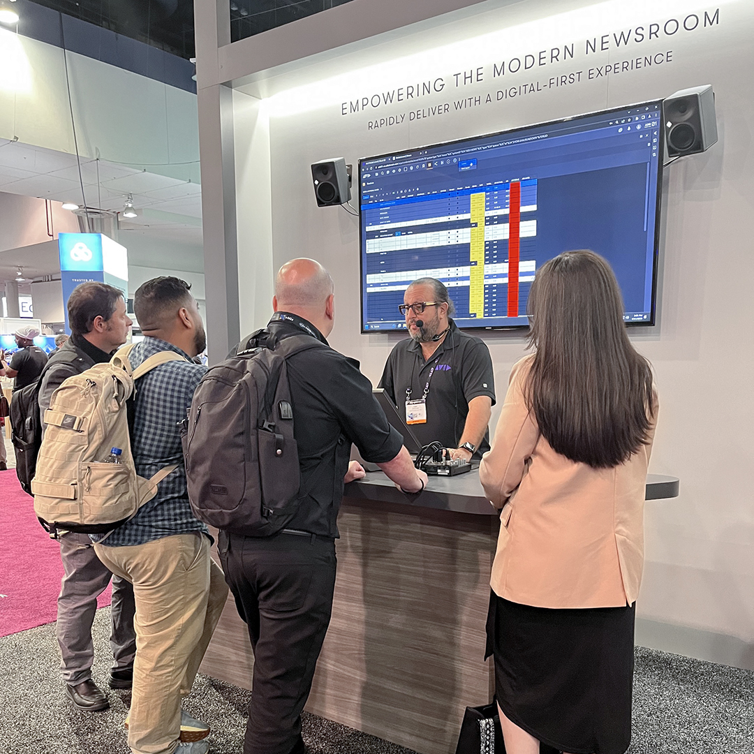 Deliver breaking news faster than your competition with <a href="/AvidMCentral/">Avid MediaCentral</a>—See it in action at <a href="/NABShow/">NAB Show</a> 2023 (Booth #N1221)

#nabshow #nab2023 #avidmediacentral #newsroom #breakingnews #newsproduction #avid