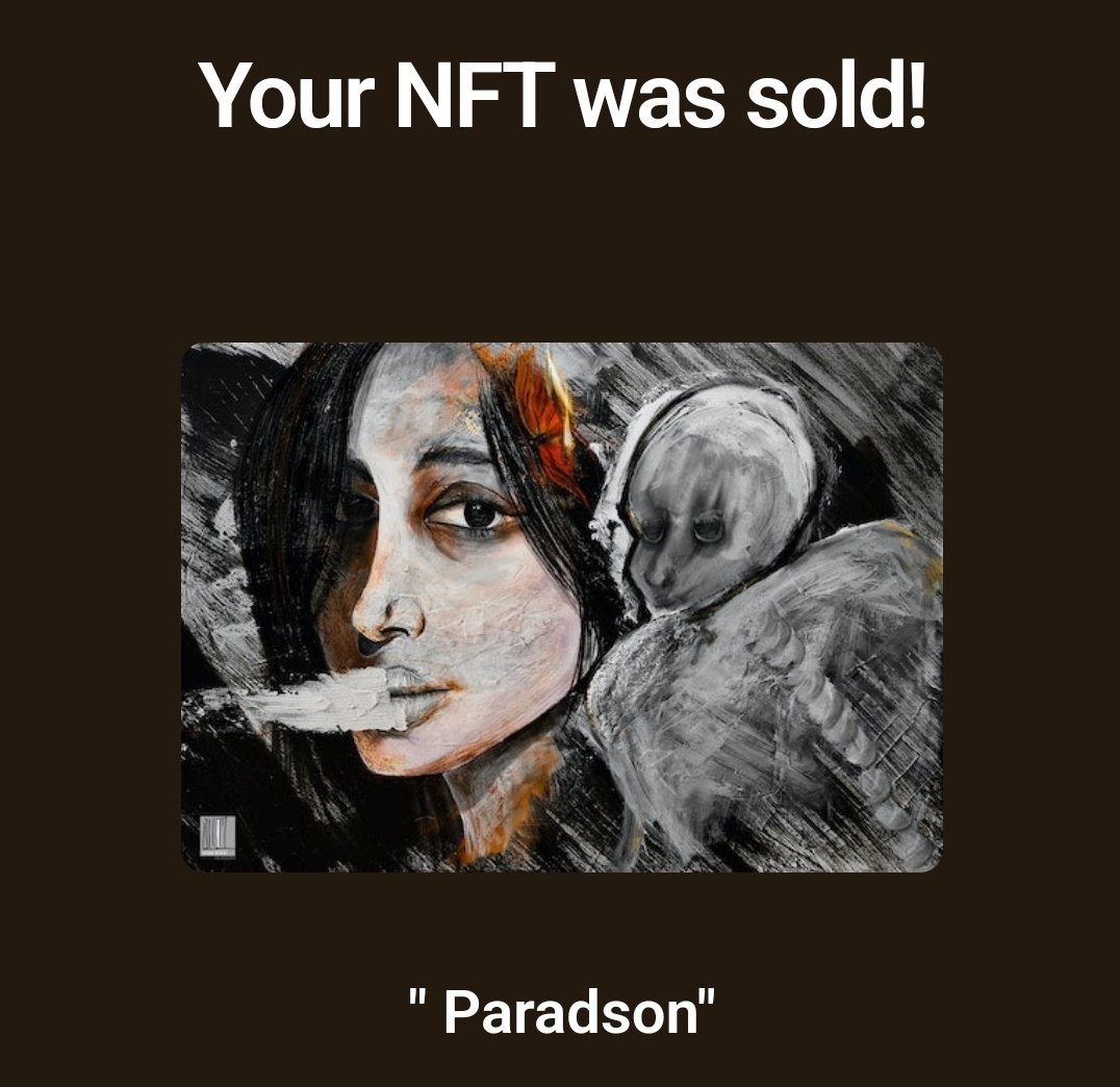 hamidehhos's tweet photo. "Paradson"
(Paradis +Prison)
Where I have pain, you can't even see
What I want to say, you can't even hear
...
And u saw that pain @barrycollier ❤️ ...
I'm so grateful to see my special & precious piece in ur collection 🪄🤍🪄
Big love & respect #FreedomLegend
#WomanLifeFreedom #NFTCommunity #KK #blamekato