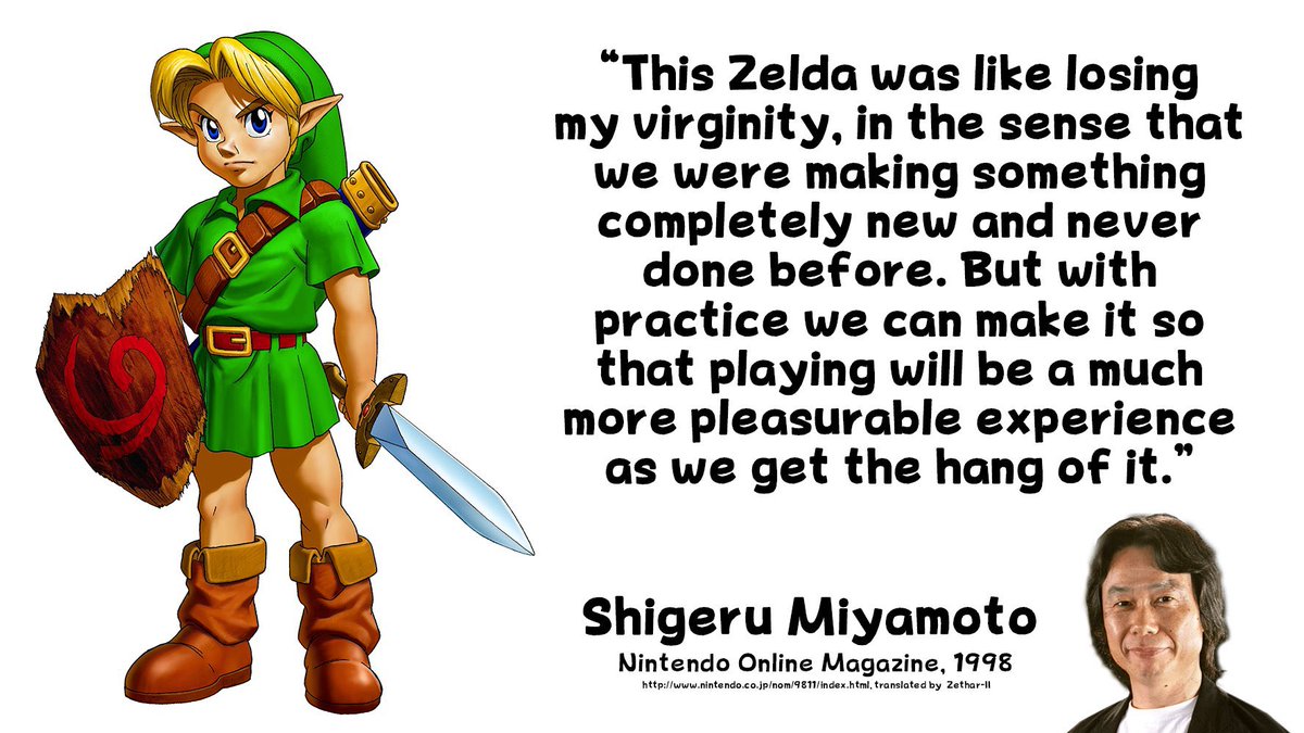 Ragan on Twitter "I think about this real quote about Ocarina of Time