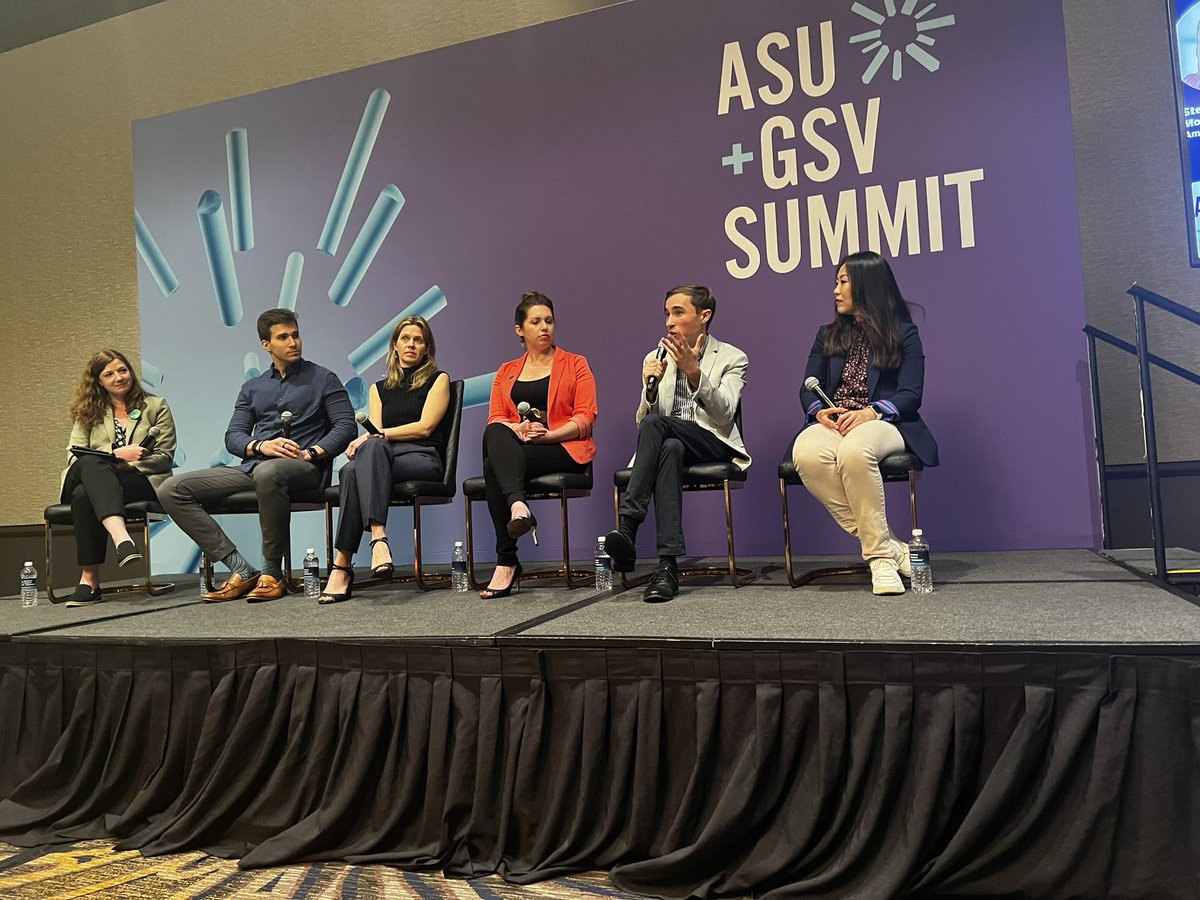 “If we all work collectively, we can create opportunities for students at scale.” -@ZarekDrozda, @dsforeveryone #asugsvsummit