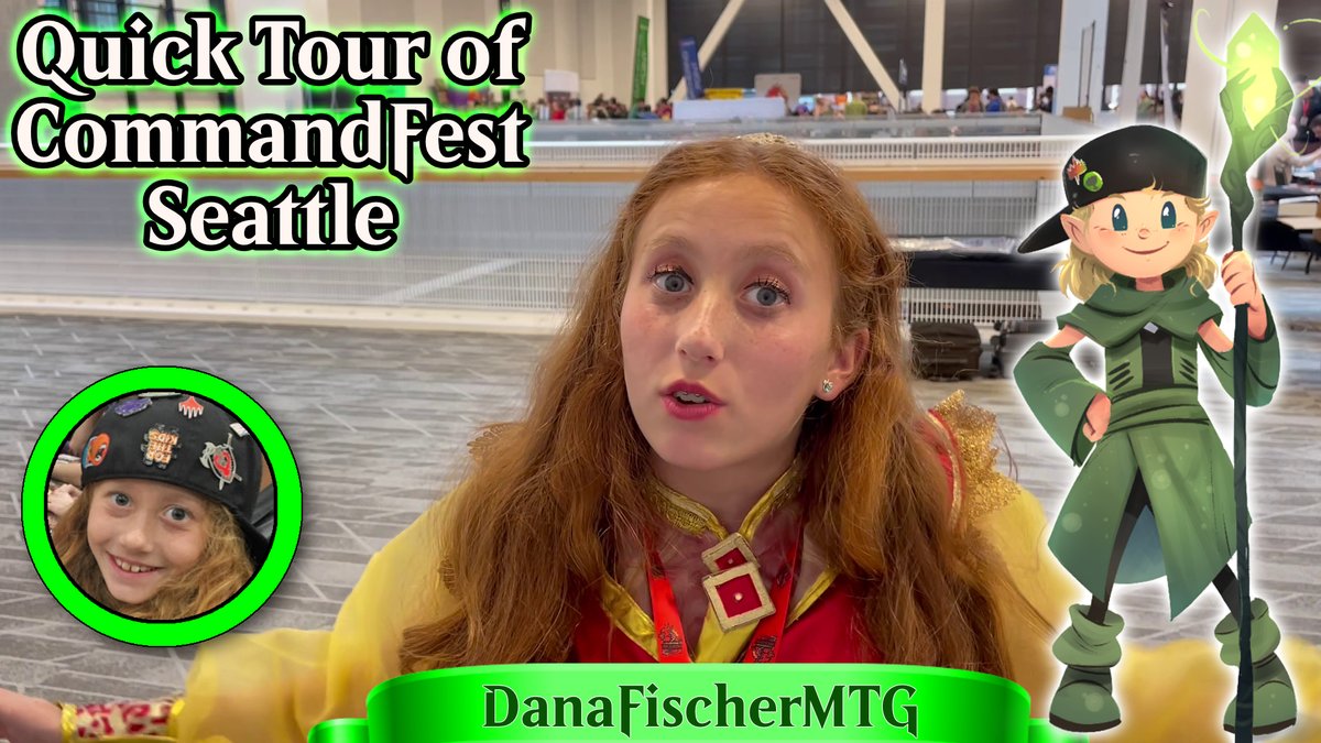 DanaFischerMTG's tweet photo. If anyone is curious as to what it was like to be at #CommandFestSeattle, you can see this video tour I did where I show you around!
https://t.co/OTZUmz4ssN
@LaughingMtg https://t.co/75N3e3w8ZC