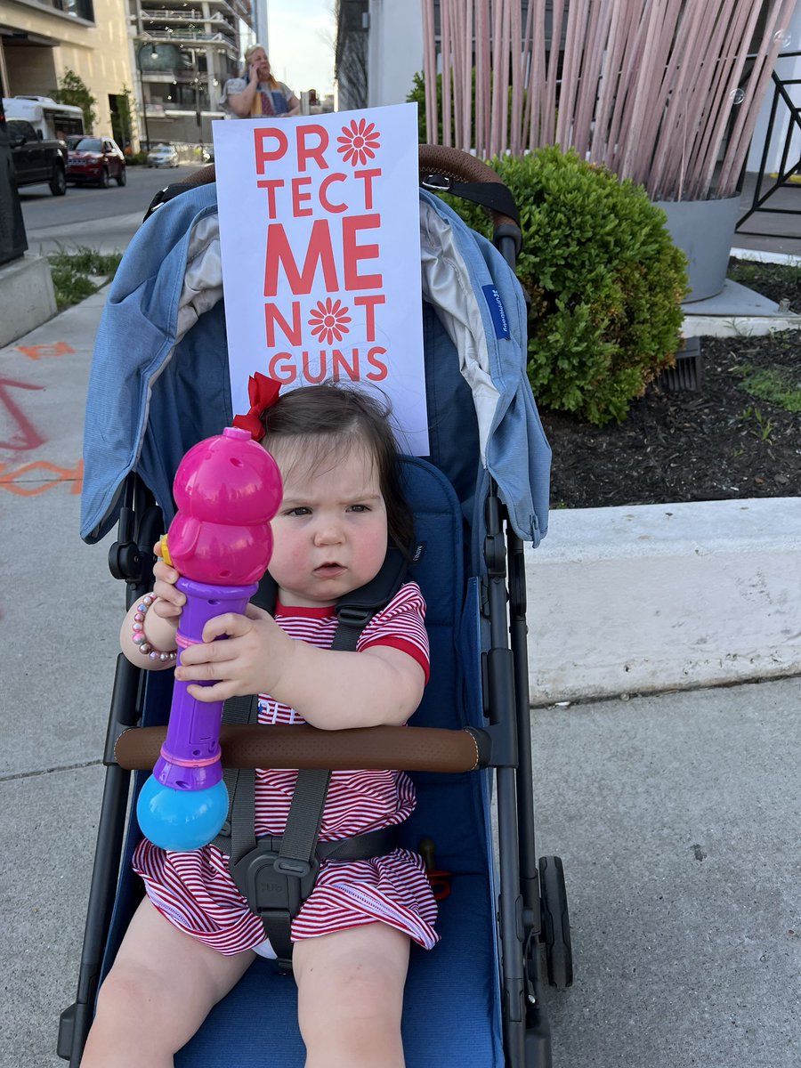 My niece Mary Michael is at today’s <a href="/voices4saferTN/">Voices for a Safer Tennessee</a> event in Nashville with a simple message for Tennessee lawmakers.