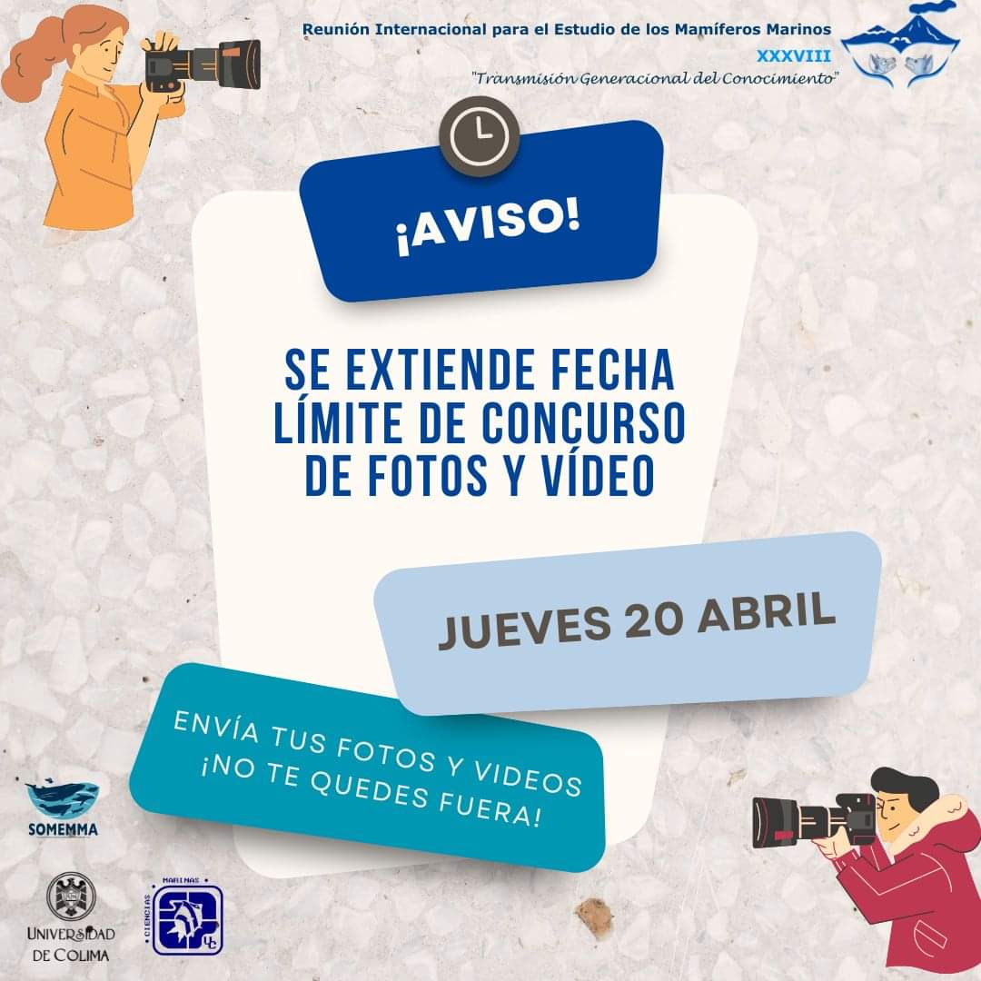SOMEMMA1's tweet photo. No dejen pasar la oportunidad de participar en el concurso de Fotografía y Video... 
¡Habra muchos premios! 

Para más información visiten la página web: https://t.co/Z3ePKD3u6A https://t.co/S4y82RFPlf