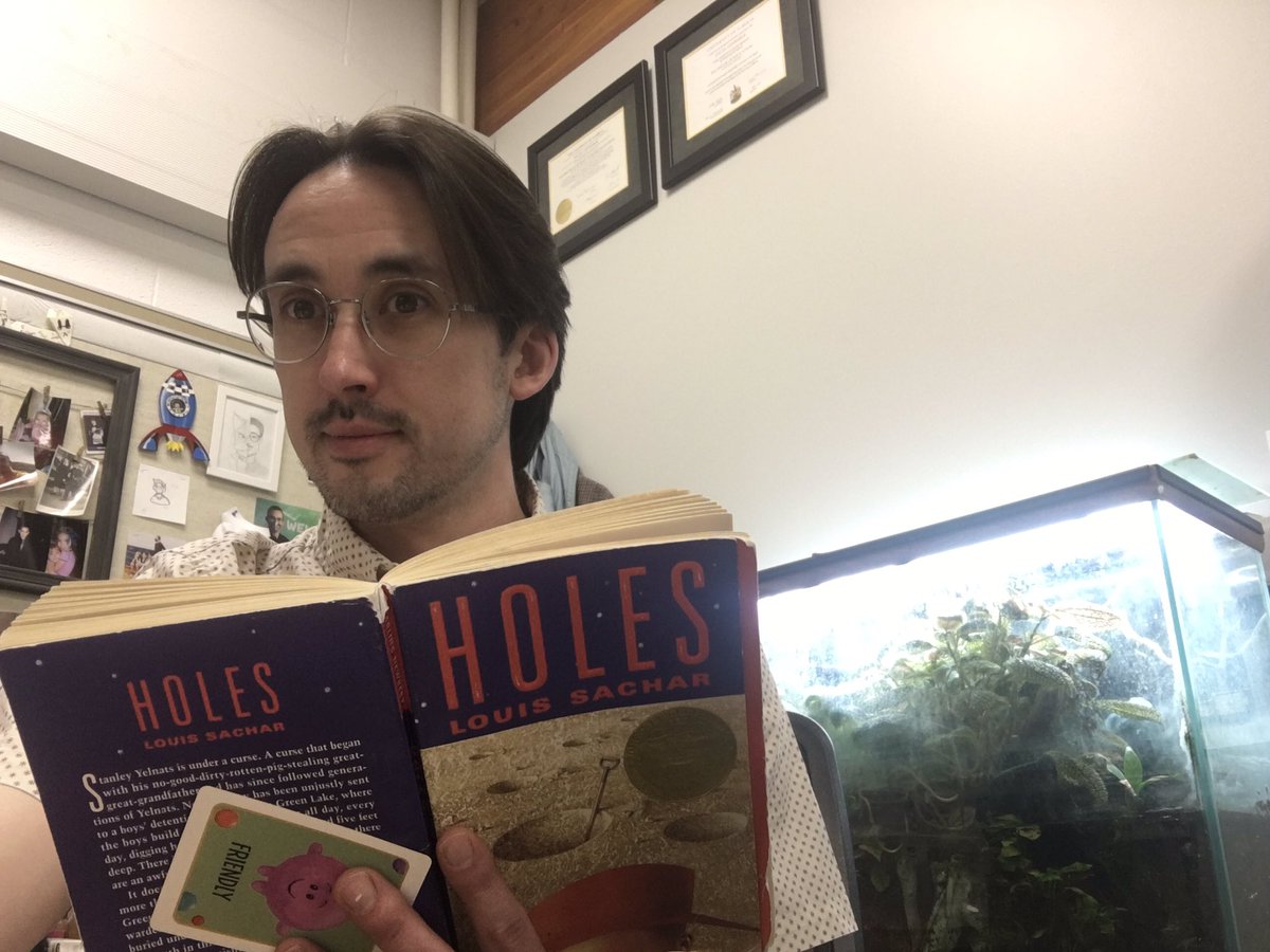 #SJCSreads 
Getting ready for our next novel study.