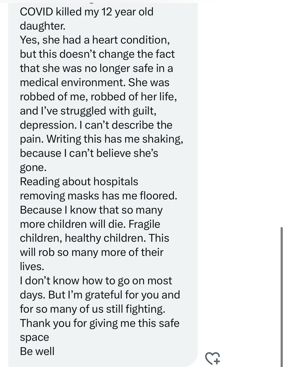 Im rarely speechless, and I’m rarely affected to the point of non stop tears, but this dm brought me to that point.

I don’t know what we are doing anymore. I truly don’t