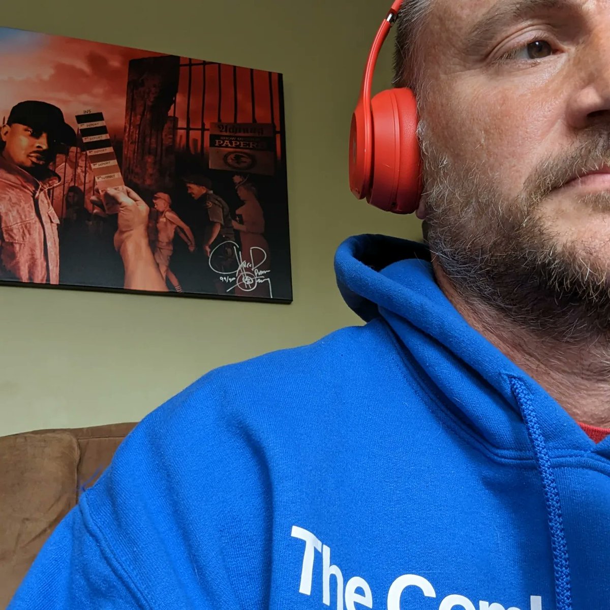 LibrarywithTim's tweet photo. Interview with @AmadeusBeatKing completed. The new album #TheMPCjedi is incredible!!! 🔥🔥🔥🔥🔥 https://t.co/KZElR7Hpbg