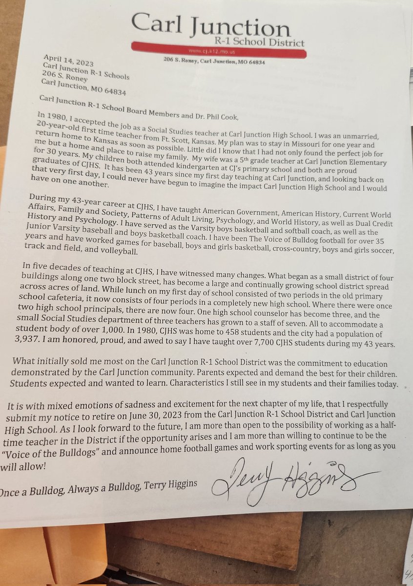 Terry Higgins tweet media