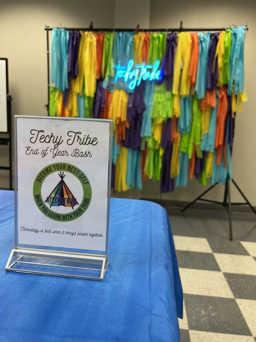 TechECISD's tweet photo. We’re getting ready &amp; fired up to celebrate another year very well done with our #TechyTribe Ambassadors tonight! 💻🥳🔥🍎📝  #teacherleaders #edtech #ECISDProud #teamECISD #ECISDTTA https://t.co/kM98Hk8tCO