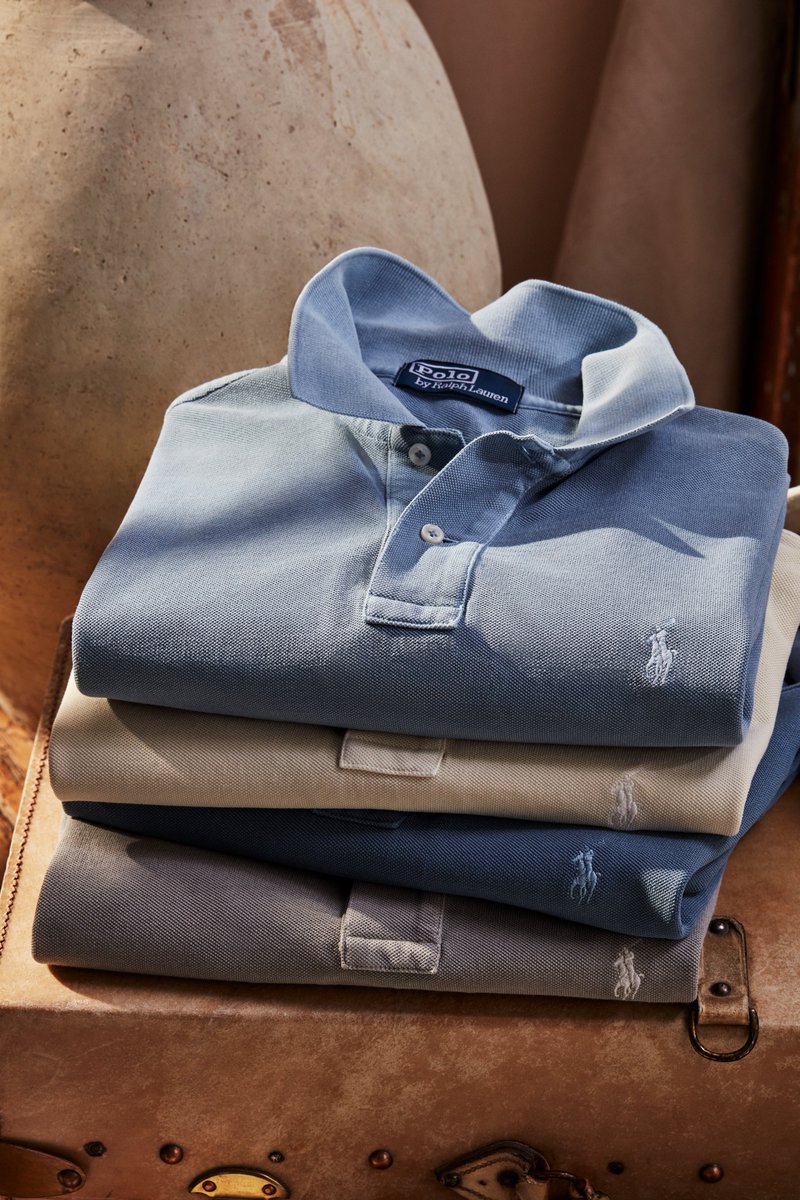 Often imitated but never matched, the iconic Polo Ralph Lauren polo shirt is a signature wardrobe essential, available in an array of colours: bit.ly/40A0gIx