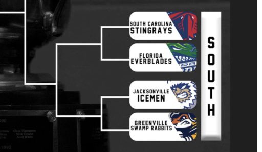 My picks for round one in the southern division: Florida Everblades and Jacksonville Icemen
#IcemenExperience #LitesOut