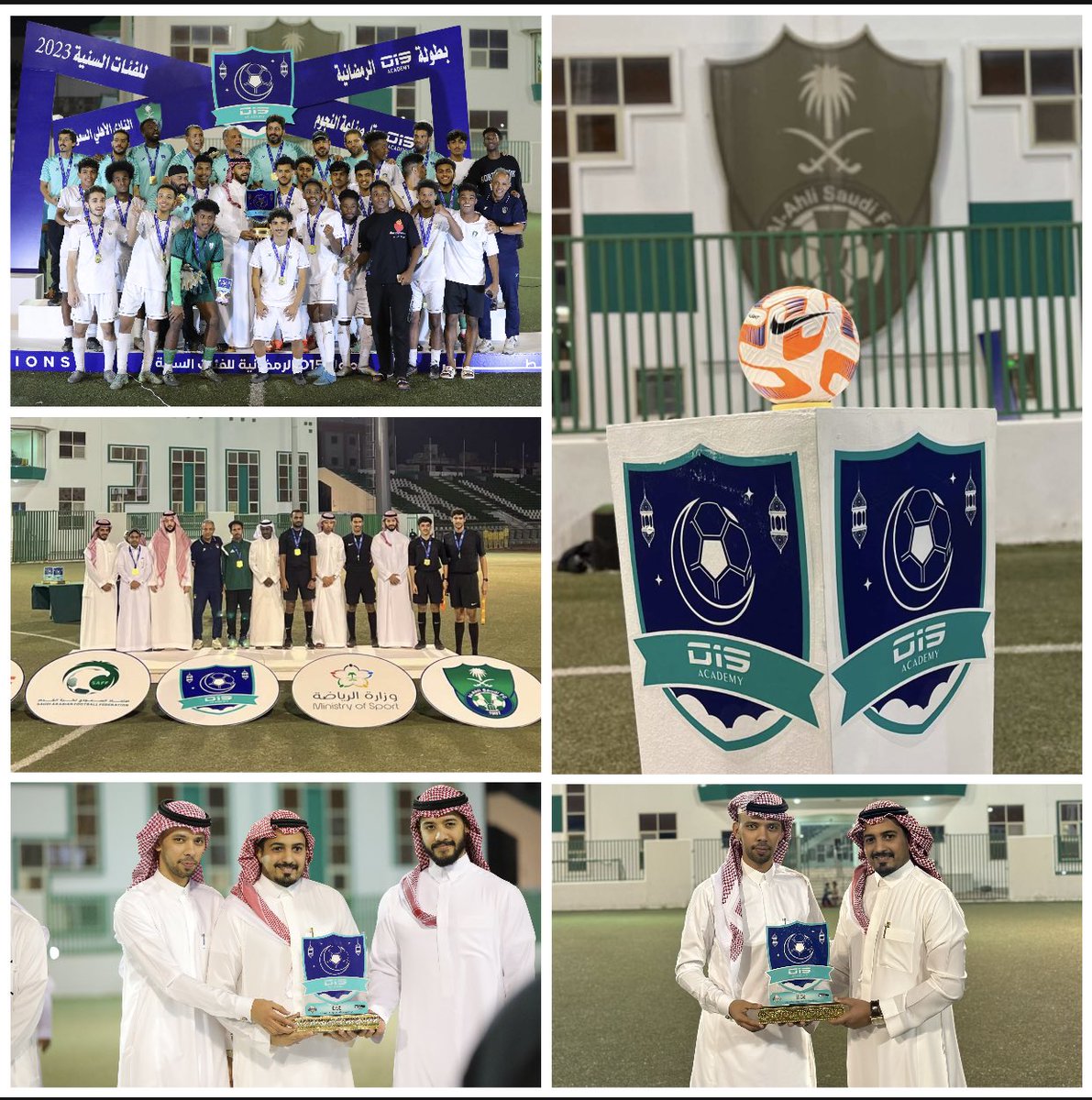 fadi10_10's tweet photo. كل الشكر والتقدير لفريق عمل @o15_academy و @OLYAN15K على الجهود المستمرة في تنظيم البطولات الرياضية والتي تساهم في تحقيق مستهدفات #رؤية_السعودية_2030  لتحسين جودة الحياة وممارسة الرياضة . 

نبارك لكم نجاح تنظيم بطولتكم (بطولة O15 الرمضانية ) لفئة 2003 - 2004 والمقامة على ملاعب النادي #الأهلي . 

ماشاء الله تبارك الله إبداع فكري رياضي إحترافي  ومنظومة عمل متكاملة بمعنى فريق العمل الواحد. 

دعواتنا لكم مزيداً من التقدم والتألق والتوفيق والنجاح . 

شكراً لشركاء النجاح 
@gsaksa 
@saudiFF 
@afl_ksa 
@ALAHLI_FC 

@Fahadbakhlagi 
@haser123 
@AlahmadiBandar 

شكراً للفرق المشاركة 
النادي #الأهلي @ALAHLI_FC 
نادي #جده @Jeddahsportclub 
نادي #عكاظ @OkazFC 
#أكاديمية_O15  
#أكاديمية_بترورابغ 

وشكراً لكل من ساهم في هذا النجاح 🌹 

https://t.co/fgfabq8K0W