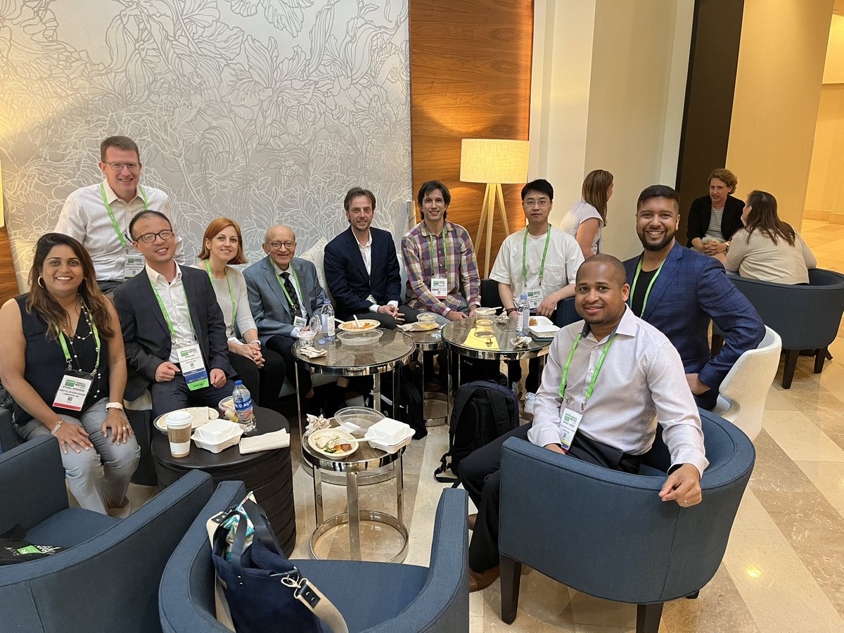 DJonesLab's tweet image. What a memorable #AACR23. Thrilled to give a presentation in a session with @PaderaLab, @theLundLab, reconnect with Steelers @MGHSteeleLabs, and Profs. @IAmDrDex @Zarif_Lab from our UNCF-Merck 2014 postdoc fellowship cohort cohort +more!