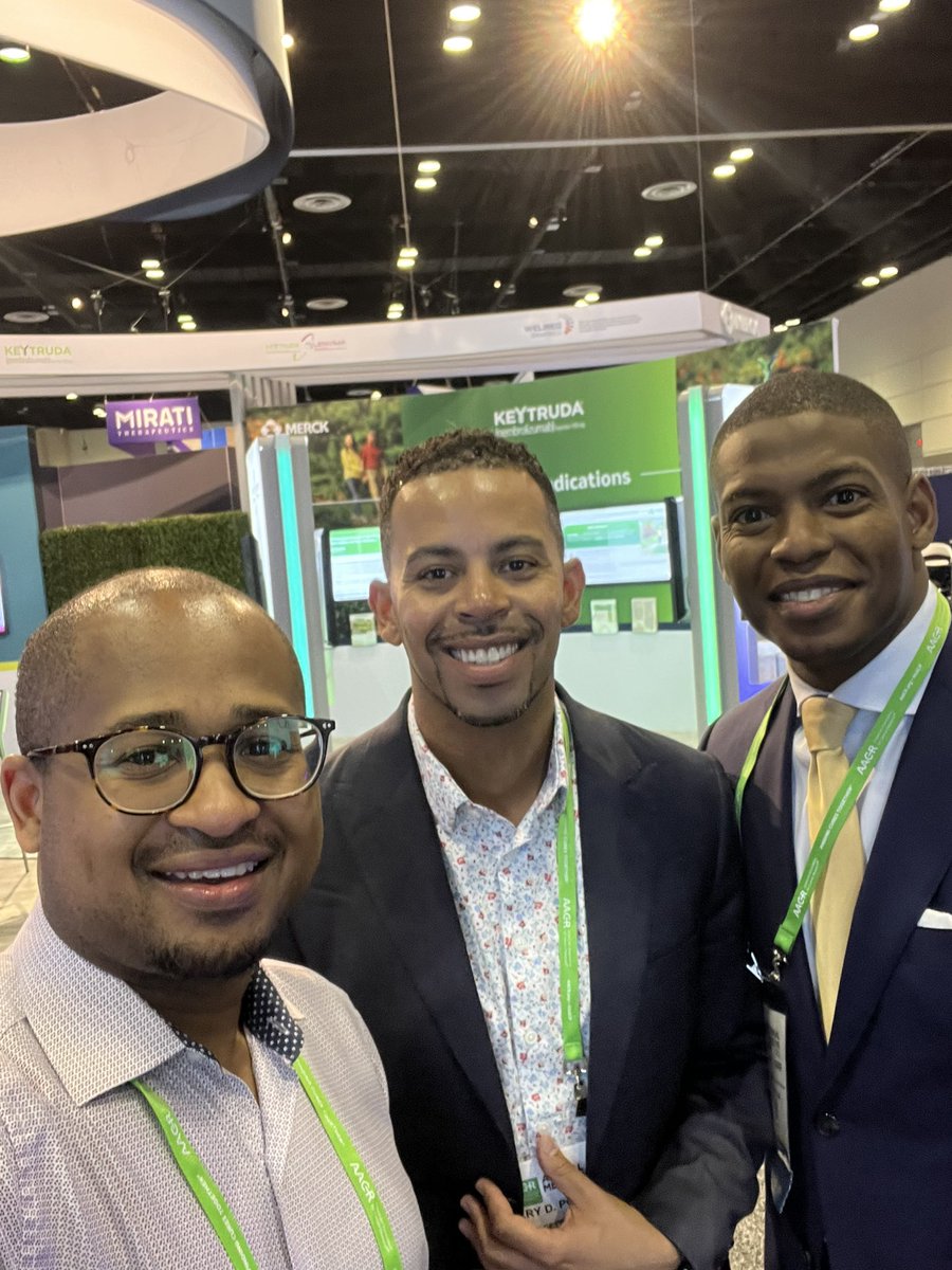DJonesLab's tweet image. What a memorable #AACR23. Thrilled to give a presentation in a session with @PaderaLab, @theLundLab, reconnect with Steelers @MGHSteeleLabs, and Profs. @IAmDrDex @Zarif_Lab from our UNCF-Merck 2014 postdoc fellowship cohort cohort +more!