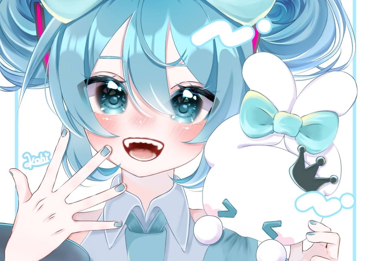 😎😎😎 #マジカルミライ10th #MIKU #初音ミク #マジカルミライ2023 #ミクとり #Fleur_rouge 
Source: pixiv.net/artworks/10037…