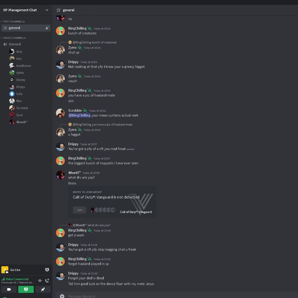 Admin chat is a mess sort it out.  <a href="/ff_uze/">fuZe</a> @XP_Europe