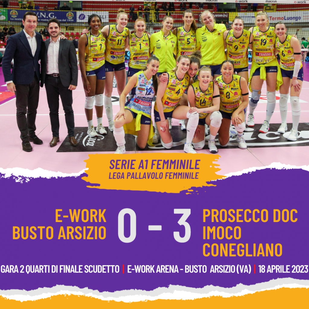 Volley_Addicted's tweet photo. #iLoveVolley #VolleyAddicted 

E-WORK BUSTO ARSIZIO 0 - PROSECCO DOC IMOCO CONEGLIANO 3
Gara 2 Quarti di Finale Serie A1 Femminile 2022/2023
E-Work Arena - Busto Arsizio (VA) - 18 aprile 2023

Gallery: https://t.co/PuoDJUZWjf
Credit: Morotti Matteo/www.VolleyAddicted.com https://t.co/QFC5DLsiBx