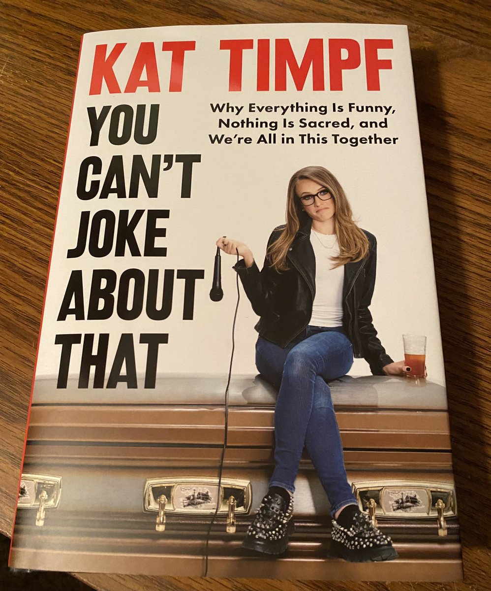 nathanb314's tweet photo. @KatTimpf CONGRATULATIONS KAT! ๐๐ Got My Copy Today Canโt Wait To Read It! To #Cheens ๐๐ and Joan Rivers! ๐ป https://t.co/DGYoG8El2m
