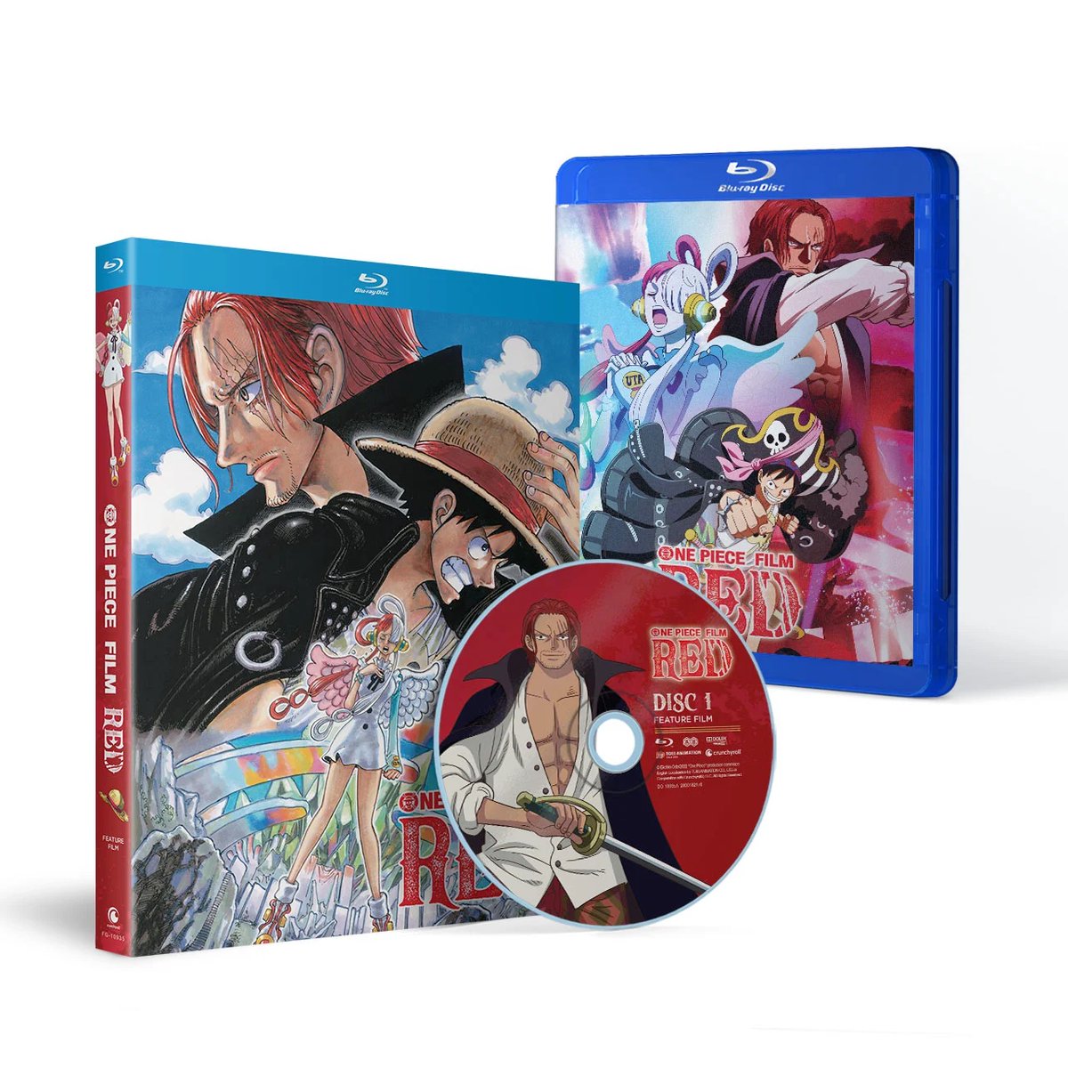Now available for pre-order on <a href="/ShopCrunchyroll/">Crunchyroll Store</a>: One Piece Film Red on Blu-ray! Reserve yours now! 🔥🏴‍☠️

GET: got.cr/aprilhomevideo…