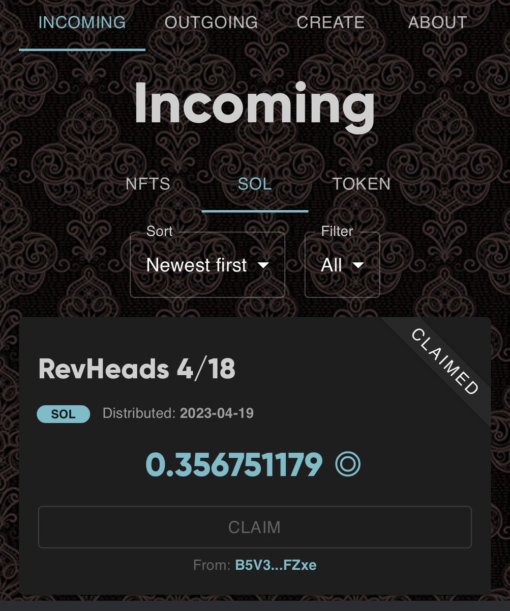niborNFT's tweet photo. @RevHeadsSOL @LenderLabs Can confirm 🤝 another week, another payout and we haven't even minted yet.
#RevHeads #SolanaNFT #Sol #Solana #solanarevshare #solanautility #early https://t.co/pnCipoug1X