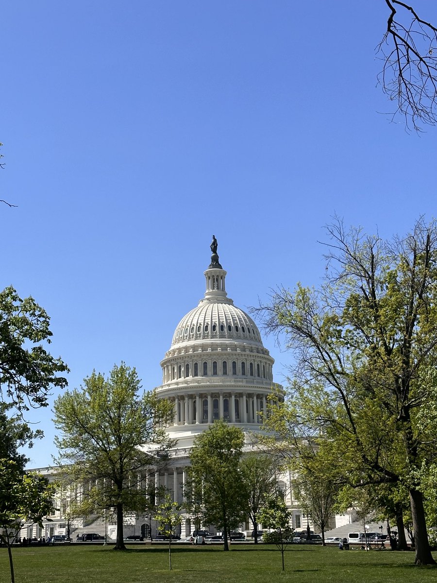 DrBuiPathology's tweet photo. It is such a beautiful day in Washington, DC. The “Hill Day” visit was not just work, but also a lot of fun. #SetThePath23 @CAPDCAdvocacy https://t.co/2r2mYKC0hA