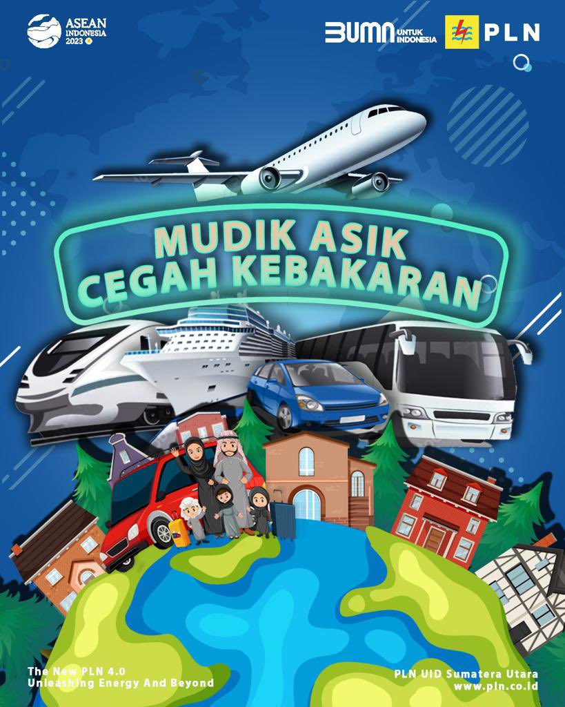 radaidris08's tweet photo. Agar perjalanan mudik kali ini lebih tenang dan nyaman, yuk simak tips Mudik Asik Cegah Kebakaran dari PLN UID Sumatera Utara.
#PLNUntukIndonesia
#TipsPLN
#UnleasingEnergyandBeyond
#PLNMobile https://t.co/0zLQzpm6j7