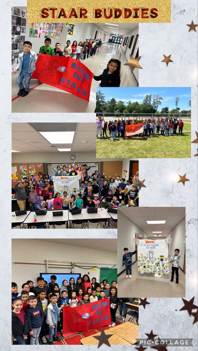 STAAR BUDDIES!! My first grade babies loved cheering on📣 3rd and 5th graders!⭐️ <a href="/MsLiLi83/">Ms. Zepeda</a> <a href="/CypresswoodES/">Cypresswood Elementary</a>