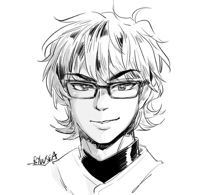 MIYUCKY KAZUYA!!!! whited out glasses and him suffering is my fave hyaha  