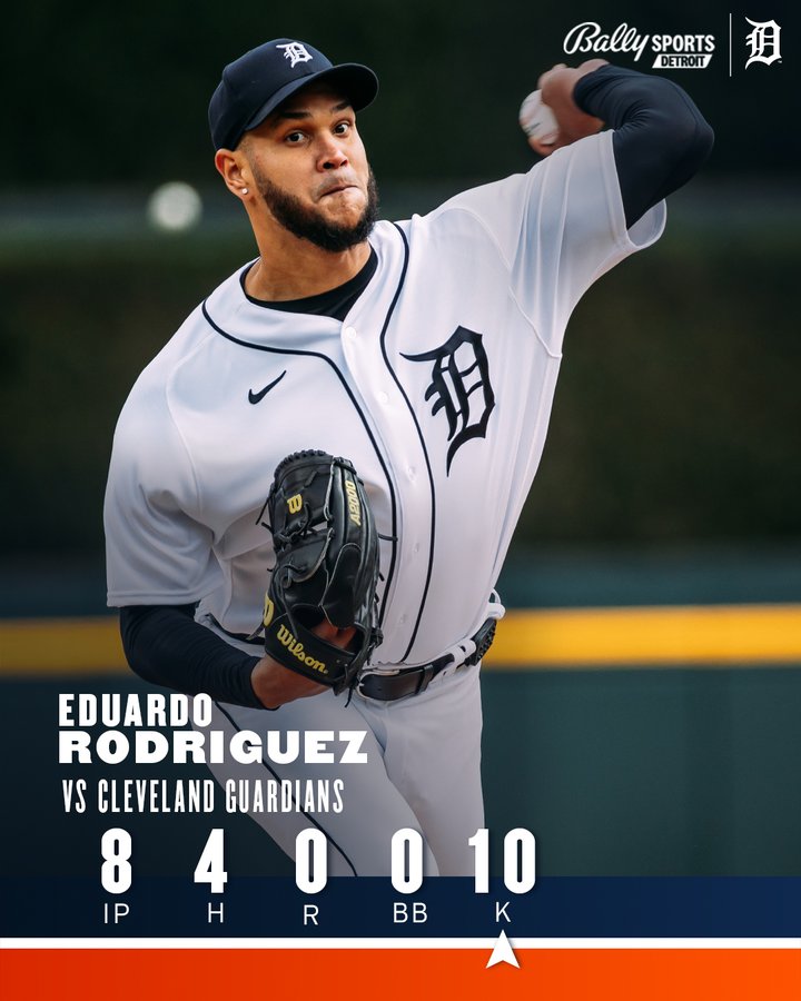 Una obra de arte. <a href="/eduardorod5/">Eduardo Rodriguez</a> 

#SomosDetroit