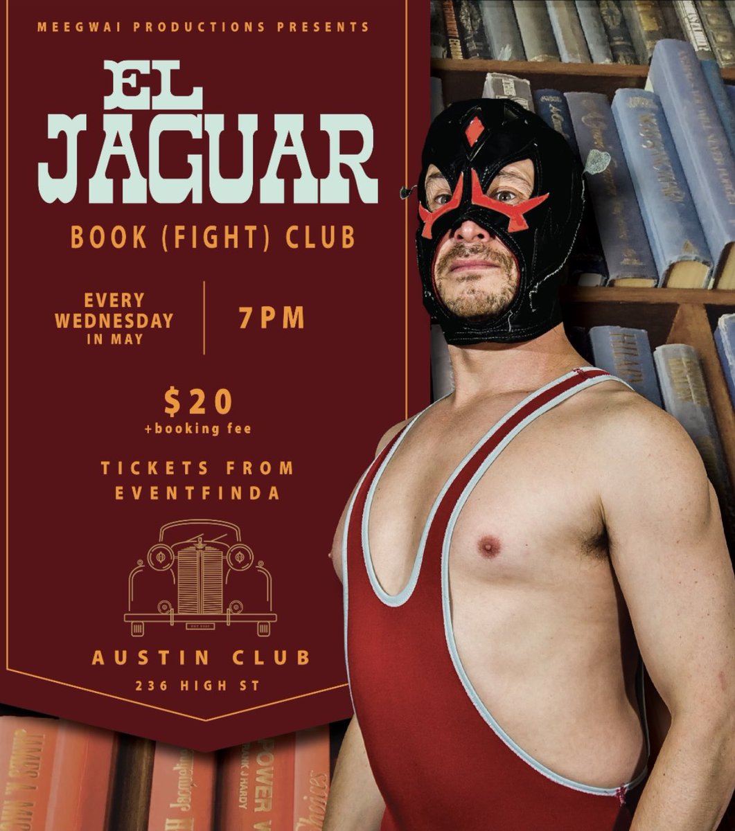 eljaguarcomedy's tweet photo. Have you got your tickets yet?

https://t.co/NiXDbTyQU6 #nzcomedy #nzbooks #christchurch #chchcomedy #christchurchcomedy #eljaguarcomedy https://t.co/AS0e66qBsE