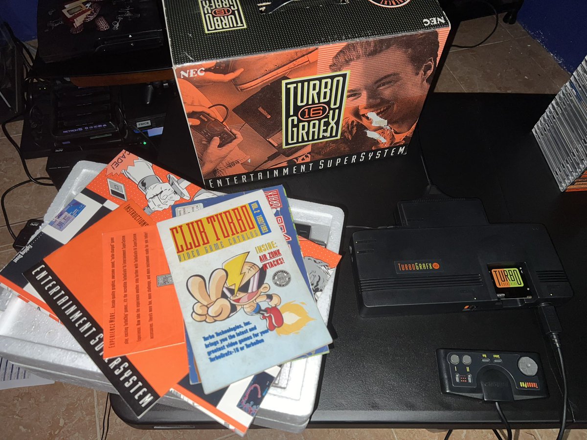Blue_Angel_PR's tweet photo. Turbografx-16 Retro Console released on 1989 in North America #turbografx #turbografx16 #turboduo @turboexpress #pcengine #pcenginemini #turbografx16mini https://t.co/am859x01wM