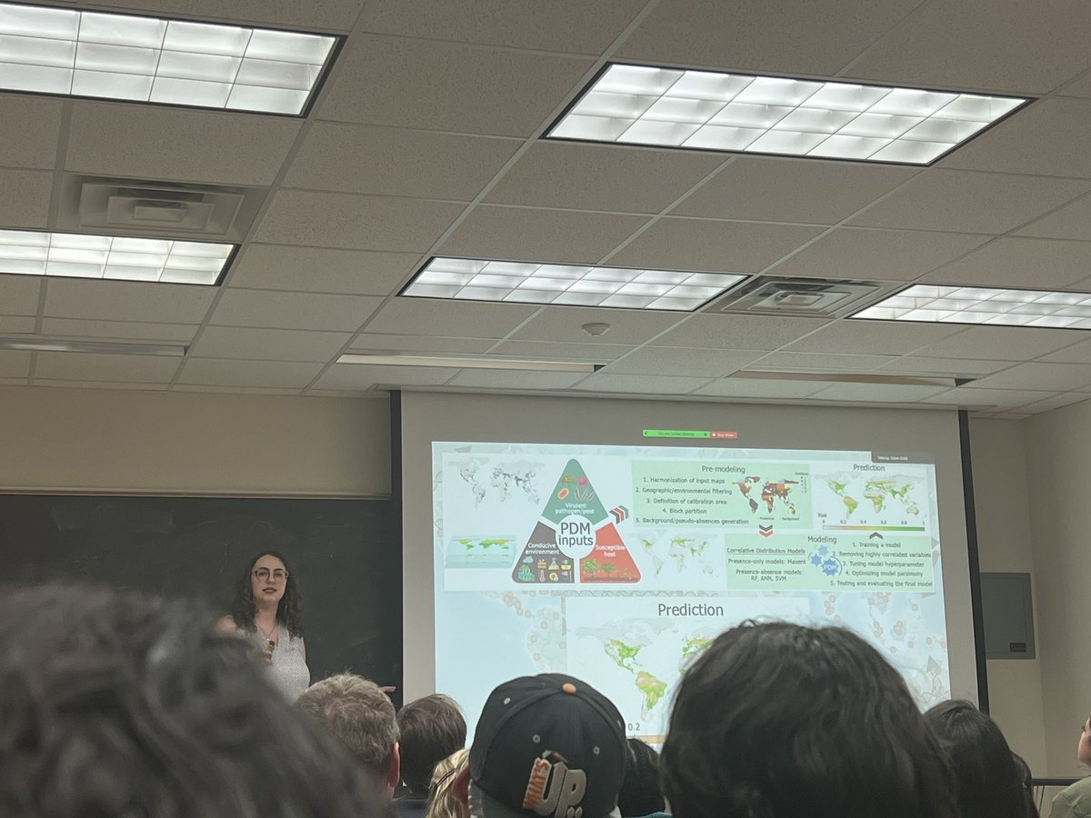 Taqdeer Gill (@agfromspace) on Twitter photo Attended an exciting talk by Dr.<a href="/kaitlinmgold/">Katie Gold, PhD</a> on plant disease sensing in grapes. Just learned about fascinating research on plant disease sensing using satellite imagery. Exciting developments in the field of plant pathology!! #PlantDisease #PathogenInteractions #SatelliteImages Attended an exciting talk by Dr.<a href="/kaitlinmgold/">Katie Gold, PhD</a> on plant disease sensing in grapes. Just learned about fascinating research on plant disease sensing using satellite imagery. Exciting developments in the field of plant pathology!! #PlantDisease #PathogenInteractions #SatelliteImages