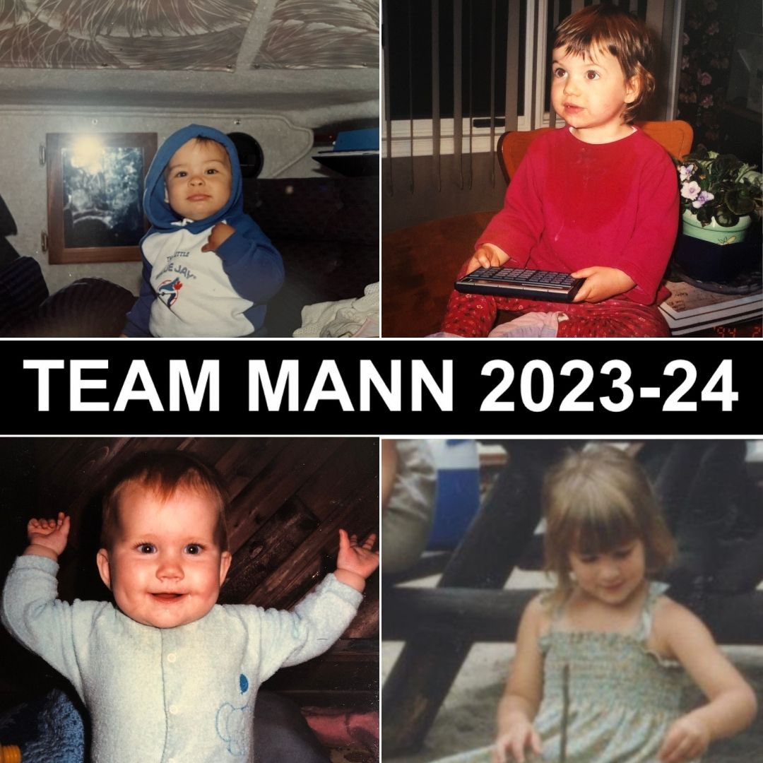 🚨 Announcement coming soon🚨 

We are excited to share the Team Mann 2023-2024 announcement Friday at 11:00 am EST. In the meantime, here are some pictures of us before we aged out of juniors. Stay tuned to see some more recent headshots.