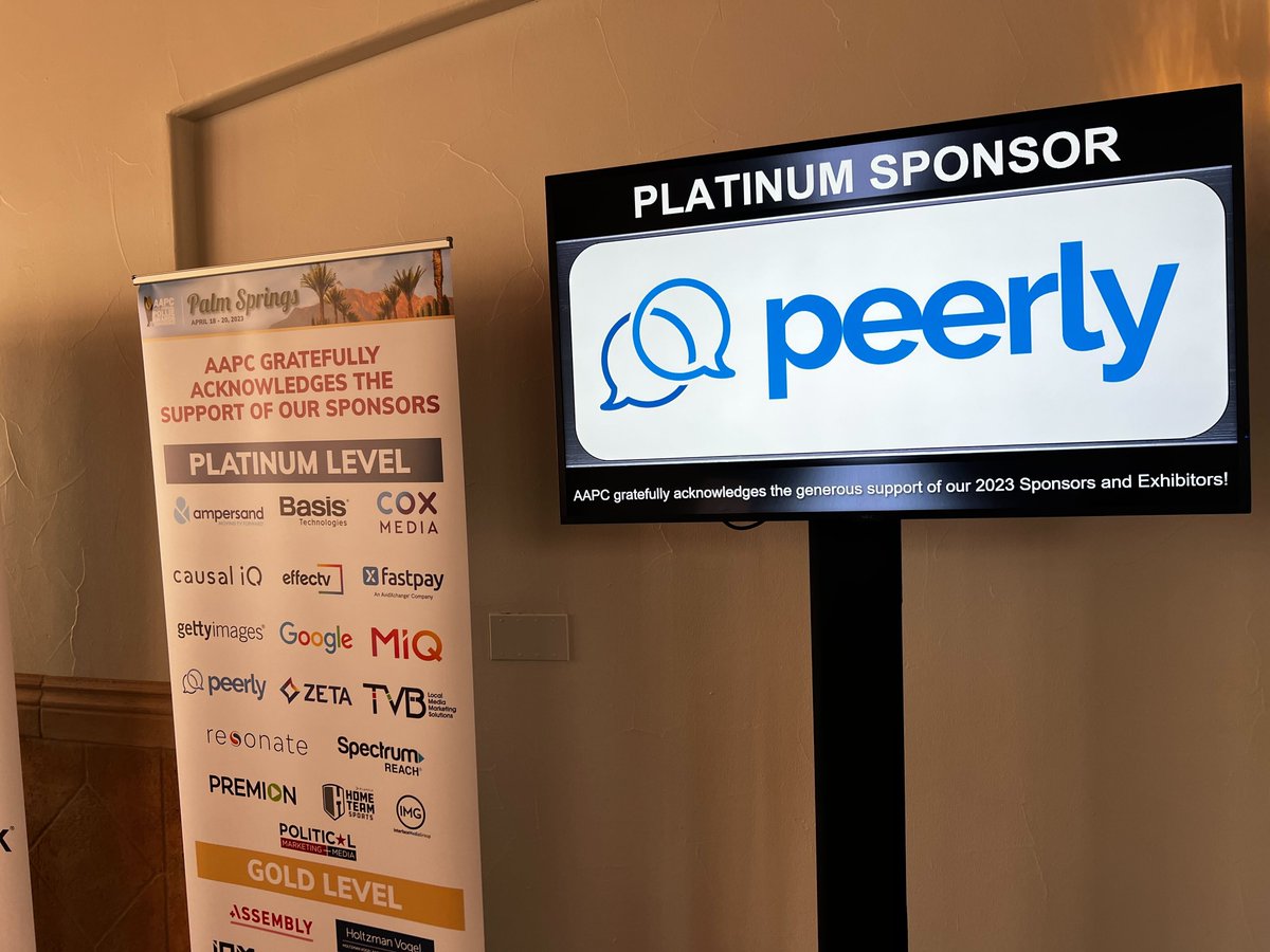 PeerlyInc's tweet image. Peerly is the Official Texting Partner of the #2023pollies.  Connect with our team ☕️ Come over for a coffee. ➡️ peerly.com/peerly-pollie-… ⬅️ @LaQuintaResort was a great choice of location this year @AAPC.  #aapc #palmsprings