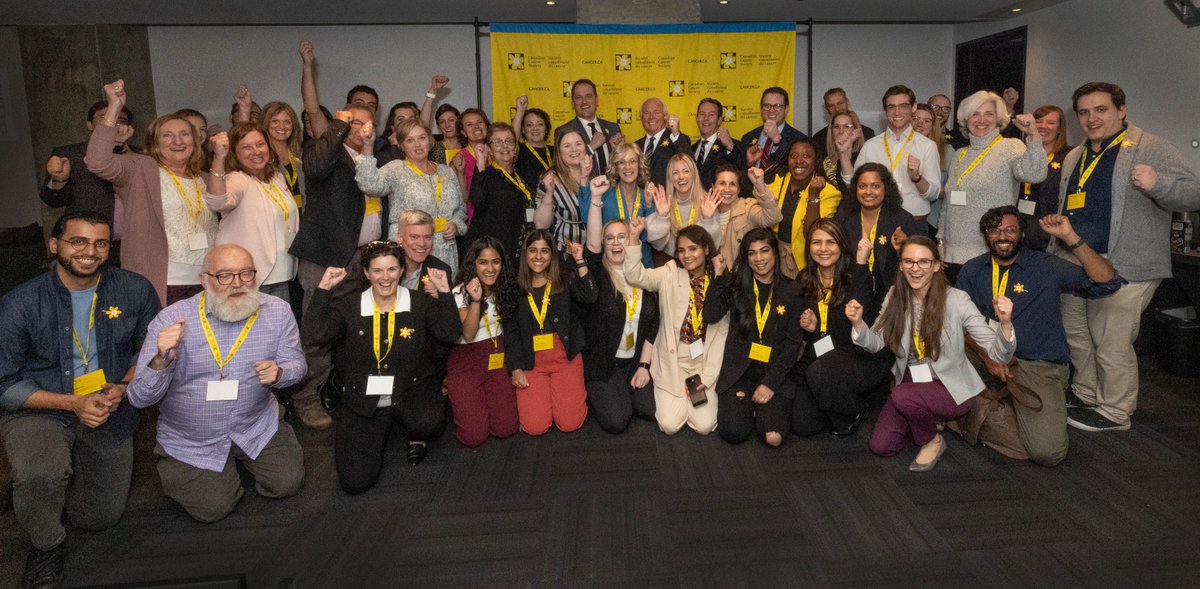 ccs_advocacy's tweet photo. Today was truly special 💛Thank you to every Member of Parliament that met with us today to talk about how we can Get Better at cancer care. And thank you to our @cancersociety volunteers who came from across Canada to share their stories. Together, we can #HelpHopeBloom https://t.co/QhsSV3cOd8
